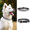 Dog Collar Glitter Rhinestone Decoration Adjustable Faux Leather Puppy Collar Pet Traction Tool Dog Accessories