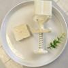 Square Flower Pattern Moon Cake Molds MidAutumn Festival Moon Cake Maker Cookie Stamps Hand Pressure Bakings Tool