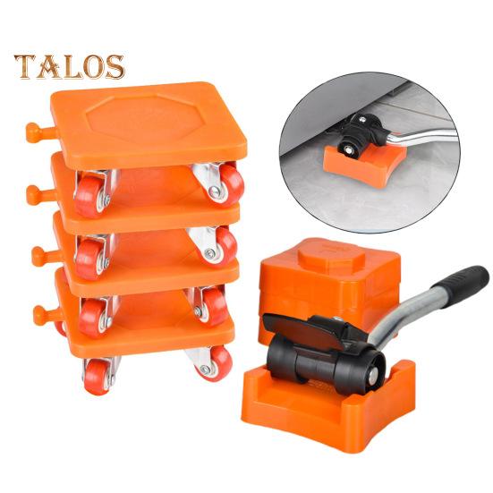 Möbellift-Bewegungswerkzeugsatz, 500 kg Tragkraft, einfach zu installierendes Gerätegleiter-Erhöhungspolster, Möbelbewegungswerkzeug