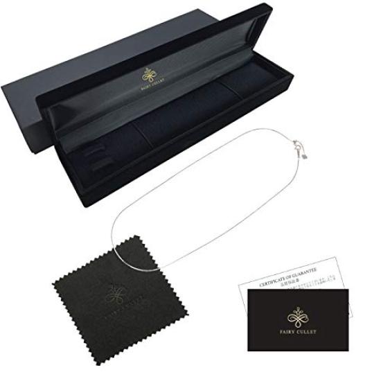 Pt850 Platinum Venetian with Slide Adjuster [Fairy Carret] Chain, 45cm, (0.8mm Width)