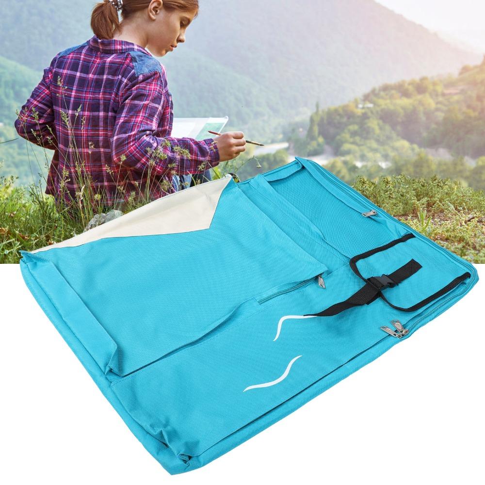 1pcs Reinforced Shoulder Straps Art Drawing Bag Waterproof Design Art Portfolio Case Traveling