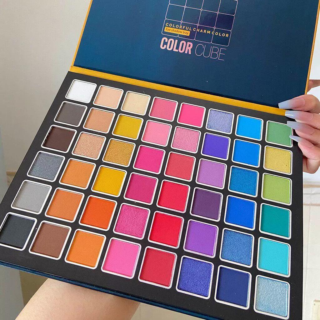 Authentic Beautyglazed Contouring Highlighter Blush Eyeshadow All-In-One Palette Cos Stage Makeup Colorful Multi-Functional Eyeshadow