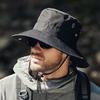 New Adjustable Men'S Summer Sun Protection Hat Uv Protection Wide-Brimmed Hiking Cap Breathable Sun Hat