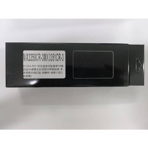 Musiclily Pro L3R3 Locking Tuners for Electric and Acoustic Guitars with Chrome Keystone Buttons