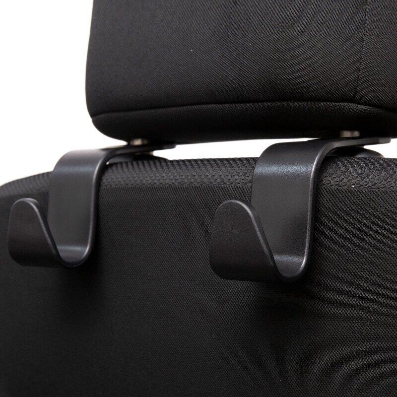 1/2/4 Pcs Universal Car Seat Hooks Auto Headrest Back Seat Hook Vehicle Storage Hanger for Handbags Grocery Bag Car Interior Accessories