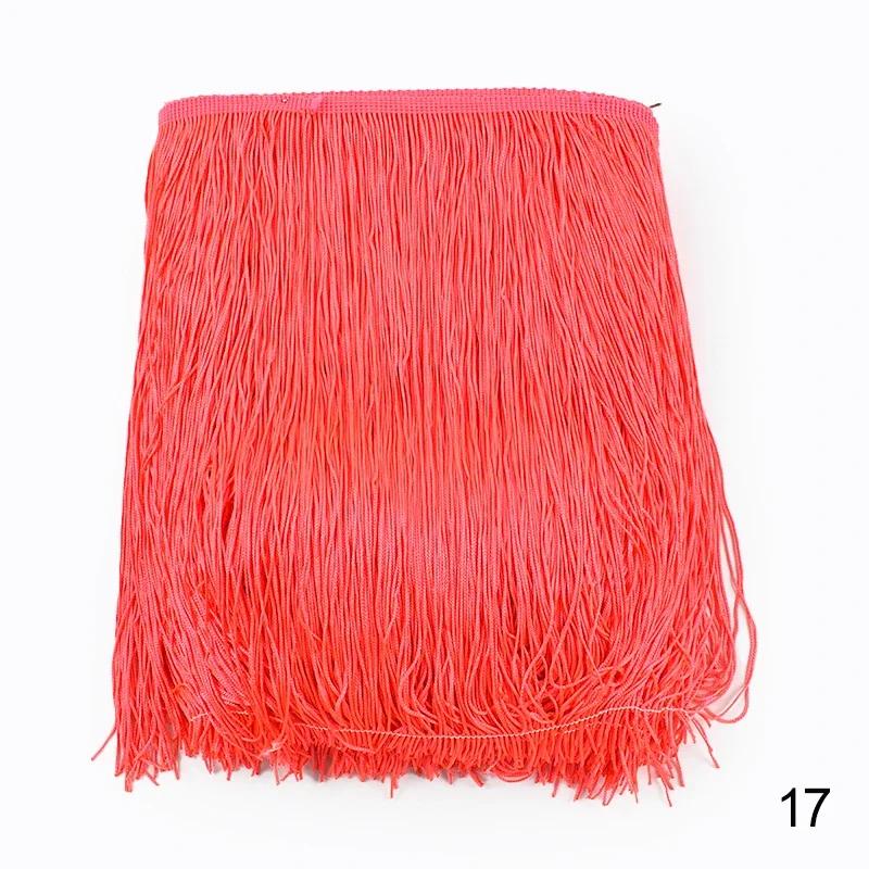 5/8/10M 30cm Long Tassel Fringes for Curtains Lace Trims Dress Fringe Trim Decorative Trimmings Stitching DIY Sewing Accessories