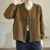 Coat for Women Cotton Autumn Winter Thickened Casual Oversize Double Layer Jacket