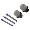 2 Stück 288716 Ansaugfilter und 3 Stück Airless-Spritzmaschinen-Filterset Waschbar Wiederverwendbar