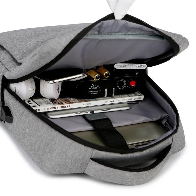 Men's Multi-functional Backpack, Computer Bag, Waterproof Student Schoolbag, Business Backpack, with A Sense of Luxury