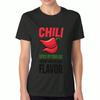 Spicy Chili Pepper Unisex Cotton T Shirt, Pure Cotton HighQuality Print, Durable, Casual Fashion, Spice Up Your Life With Flavor Graphic Tee, Unique D