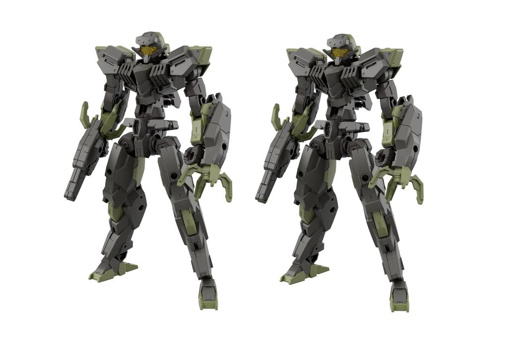 BANDAI SPIRITS 30MM Iglite 02 Set of 2 Scale Plastic Model Kits [Bundle Purchase] eEXM-40 1/144 Pre-Colored