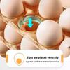 Küche Großraum Eier Kühlschrank Aufbewahrungsbox - Tragbarer Mehrschichtiger Eierablage Organizer, Automatisch Öffnender/Schließender Eierhalter