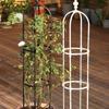 Climbing Plant Tower Stainless Steel Metal Plant Support Climbing Vine Tower for Garden Roses Tomatoes Black