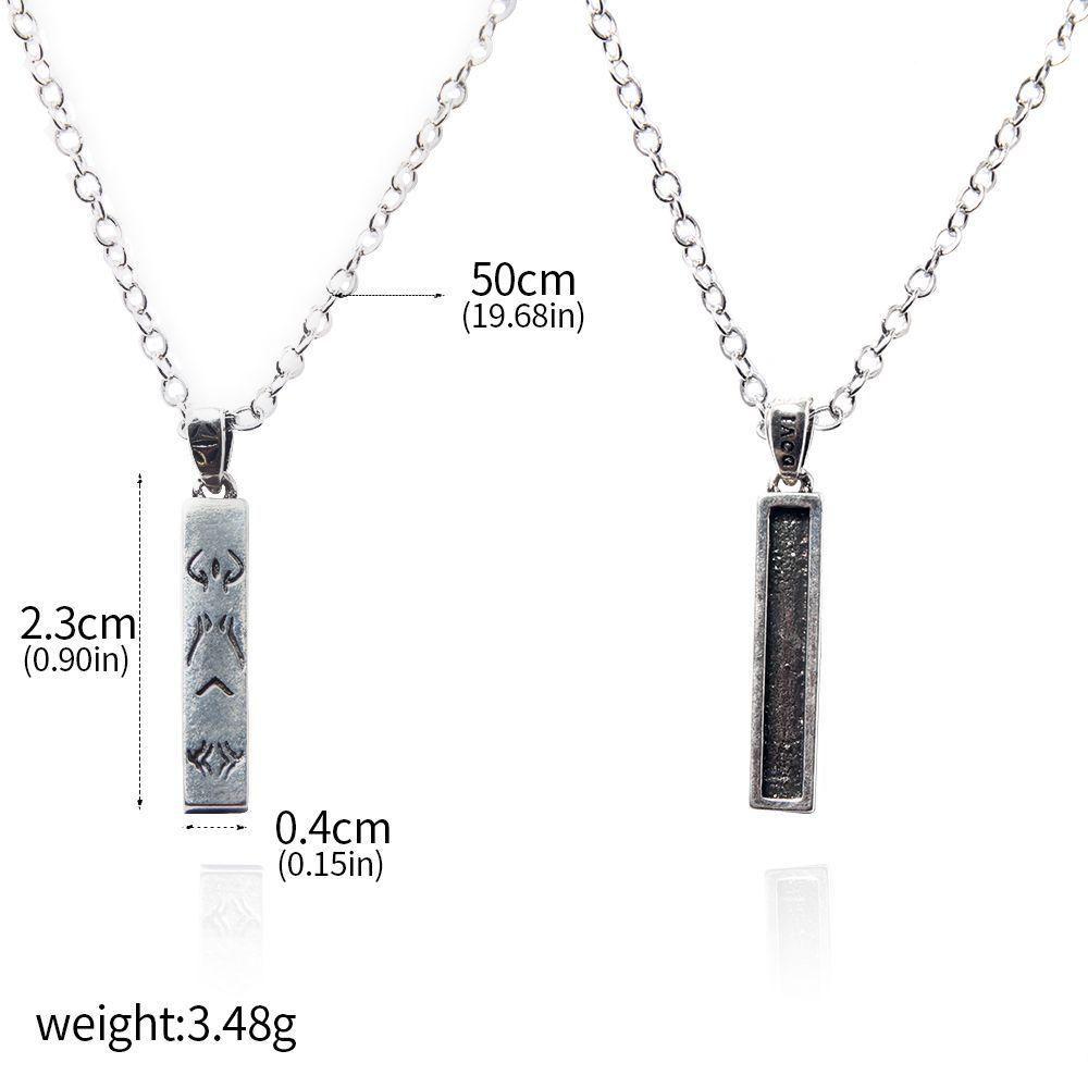 Collana Anime Jujutsu Kaisen Ryomen Sukuna Itadori Yuji Cosplay Oggetti di Scena Ciondoli Anelli Orecchini Per Fan Unisex Gioielli Regali