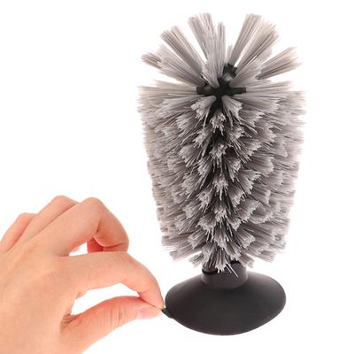 Brosse de Nettoyage pour Bouteille d'Eau d'Évier Tasses en Verre Gobelets Mugs Nettoyeur Forte Aspiration
