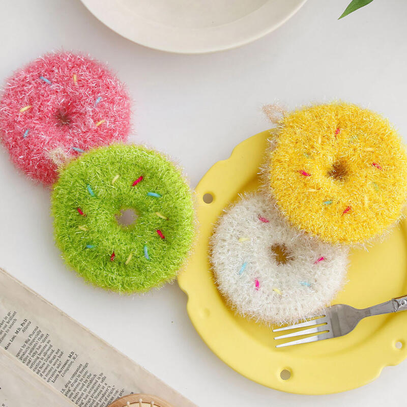 Lovely Donut Washcloth Set 4P