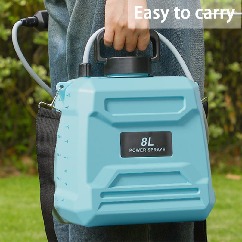 8L Electric Backpack Sprayer Pesticide Sprayer Rechargeable Automatic Sprayer Bottle for Garden Irrigation for Lawn
