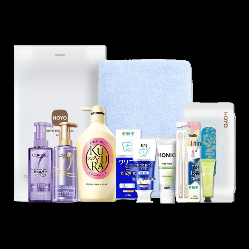 Kuyou Ran Moisturizing Shower Gel & Wash Set