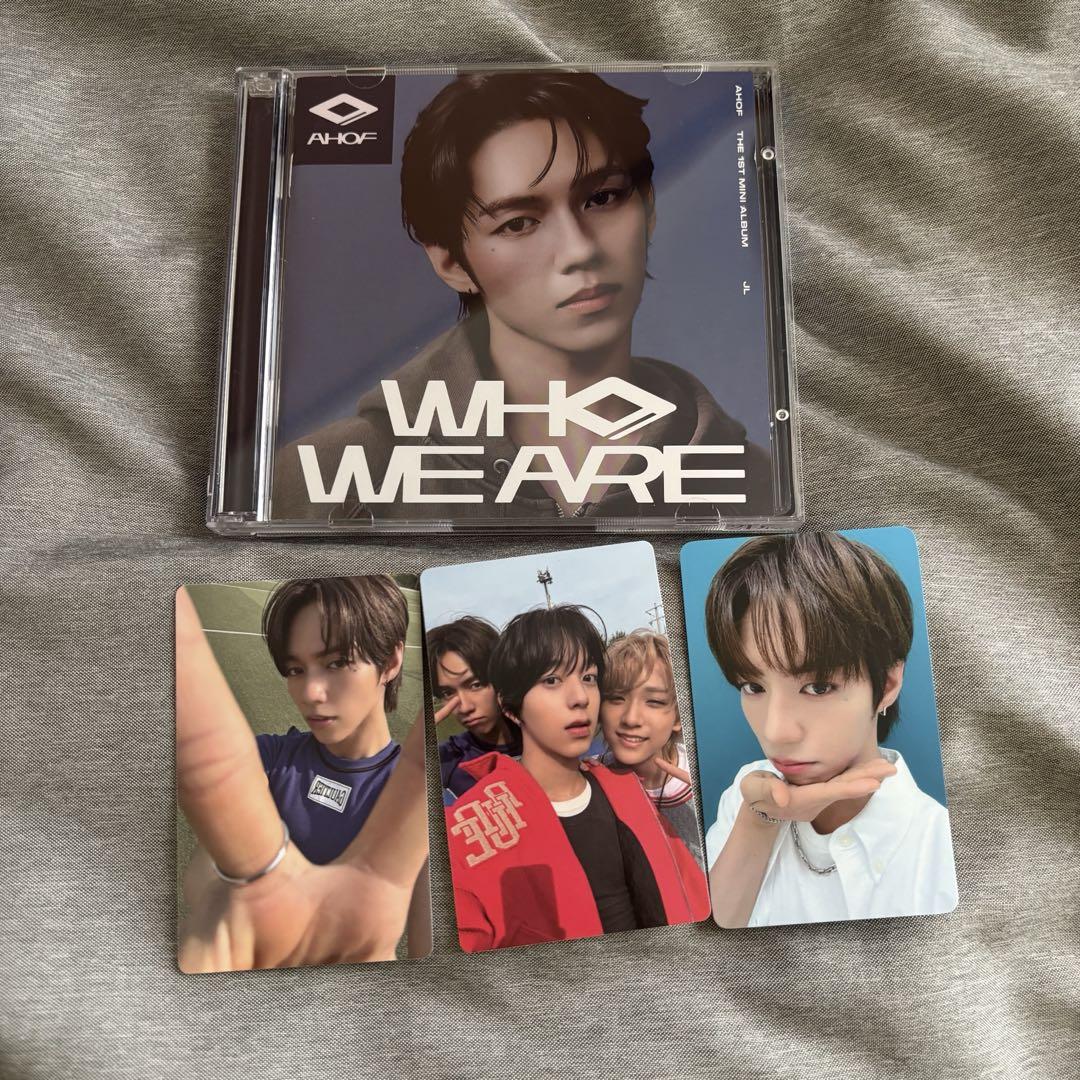 

[USED] AHOF JL Trading Card Bonus Weverse Chin Rest CD Jewel