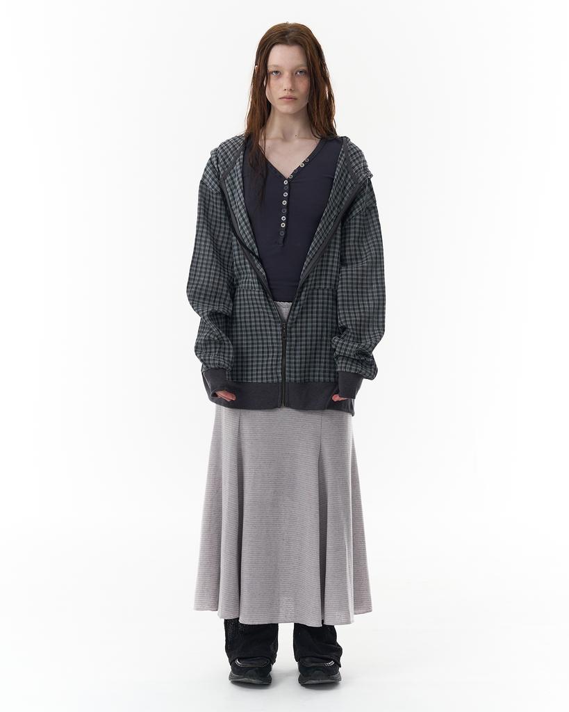 PAHISUM Mesh Bootcut Pants_Black