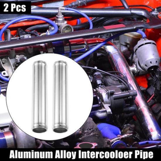

2 Pcs Auto OD 1.25 Length 6 Aluminum Alloy Intercooler Pipe Tube Straight
