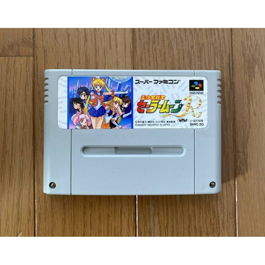 Used Sailor Moon R SFC SNES Super Famicom SHVC-2Q Tested Working Nintendo Action Bandai NTSC-J Super Nintendo Cartridge
