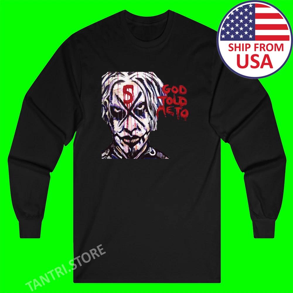 John 5 God Told Me To Men s Black Size S to 2XL M