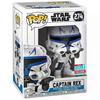 (274 A)Funko POP Star Wars Kapitán Rex 274# Vinylová figurka Podzimní konvenční exkluzivní Comic Con sbírka Limitovaná edice Model Hračky