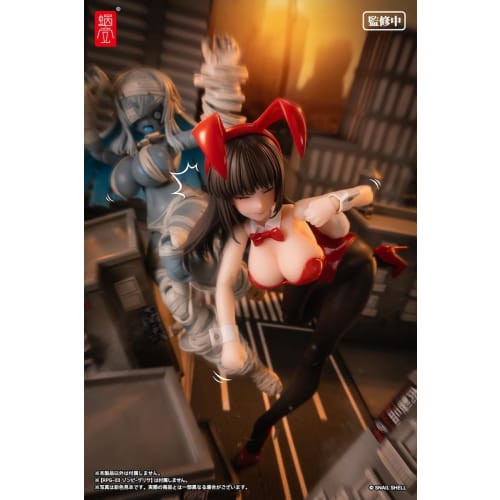 Snail Shell Fantasy JK Series JK-01 Bunny Girl Rena 1/12 Scale, Approximately 156mm, Pre-painted Action Figure Made of PVC, ABS, POM, and Magnets