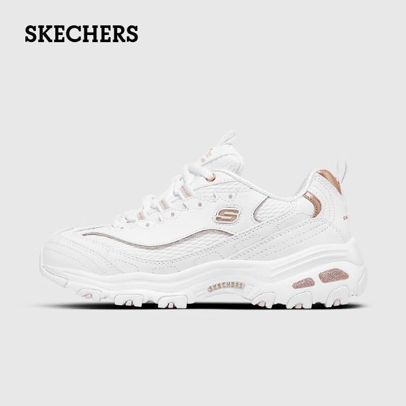 Skechers Women's Shoes, Thick Soles Sneakers, Classic Versatile Casual Shoes Sports Shoes