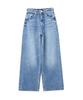 By Straight Wide Denim Pants [eS] <Jill Basic>