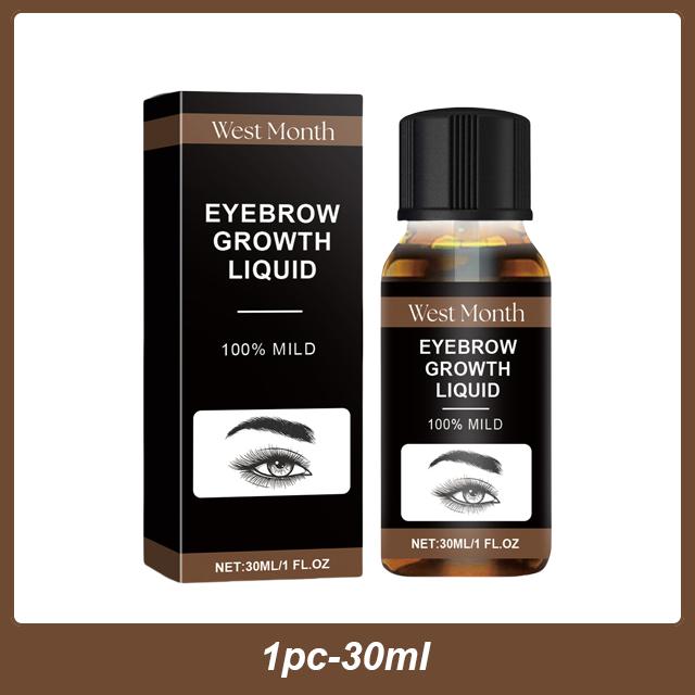 Szemöldöknövesztő Szérum Szempilla Haj Növekedés Hajhullás Elleni Termék Megelőzi a Kopaszságot Dúsabb Sűrűbb Hosszabbító Szemöldök Smink 30ml black