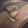 Graceful Dragonflies Brooch For Women Fashion Accessory Alloy Metal Pin For Dress Blouse Jackets Decoration