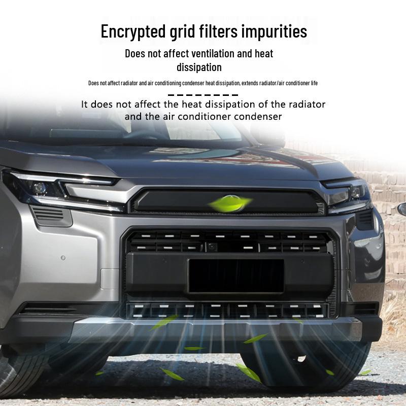 26-Model Toyota RAV4 Insect Net Grille Cover - Radiator Protection & Willow Catkin Modification
