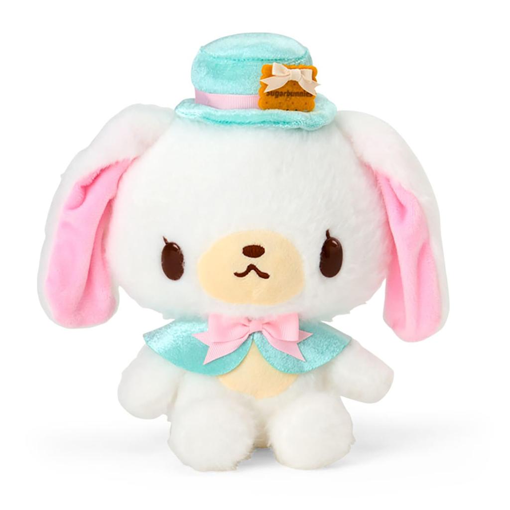Sanrio Plush Toy Sugarbunnies Ages 3 and Up 882127 (Biscuit) (White Rabbit)