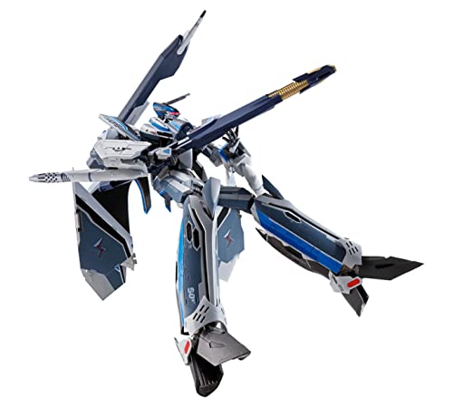 

TAMASHII NATIONS DX Chogokin Macross Delta the Movie Absolute LIVE!!!!!! VF-31AX Kairos Plus (Hayate Immelman Machine) Approx. 260mm ABS & Die Cast &