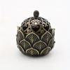 1PC Lotus Incense Cone Holder, Mini Asian Zen Decor, Small Flower Burner for Home Office Meditation Gift