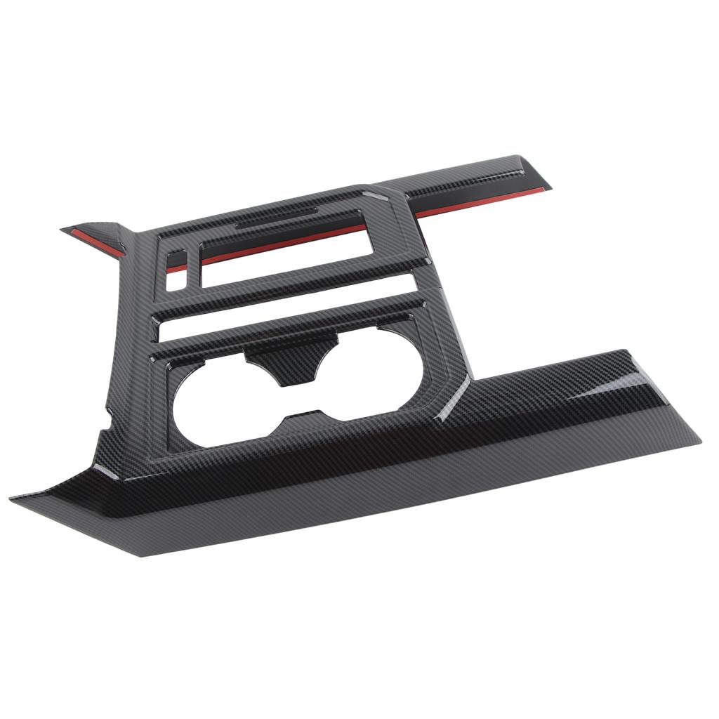 Gear Shift Box Panel Trim Carbon Fiber Style Gearbox Decorative Cover Fit for   F150 2017‑2020