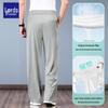 Men's Silk Blend Quick-Dry Straight-Leg Casual Pants