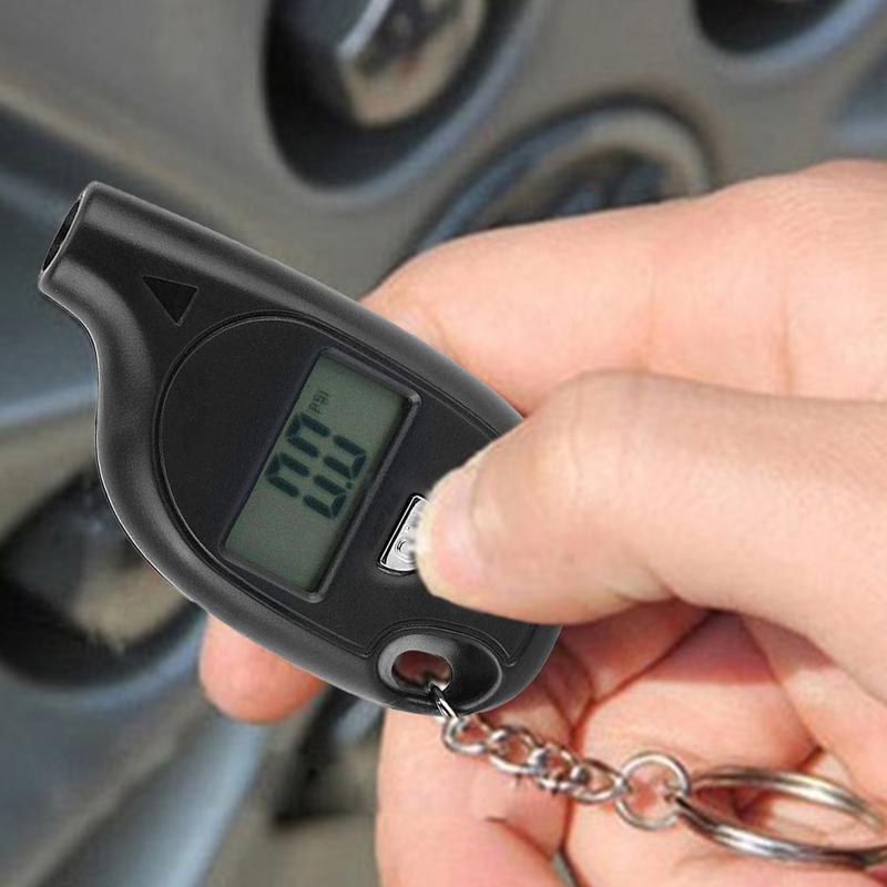Tire Pressure Gauge Portable Digital Wheel Tester Ergonomic Car Tire Pressure Tester For Truck SUV RV Automobile