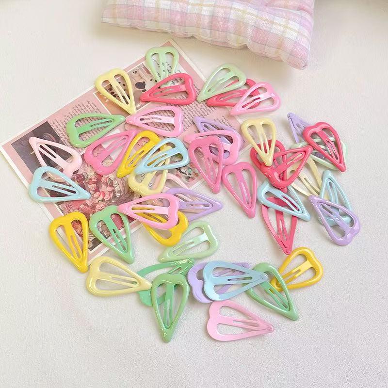 Colorful Dopamine Cute Kids' Korean Style Candy Hair Clip, 4cm