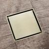 Scurgere de podea pentru baie HIDEEP 4 inch Aur Periat Alama Anti-miros Scurgere de podea