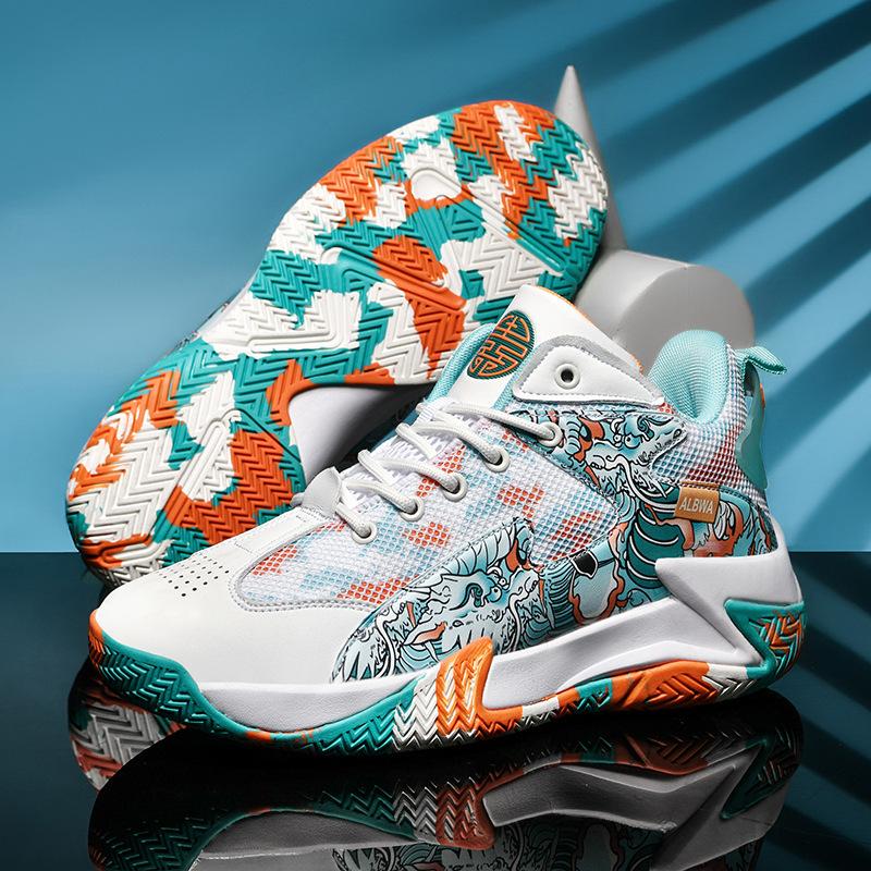 Summer men's shoes 2025 new sports students leisure sports basketball running shoes men's sneakers heightening wear-resistant tide shoes