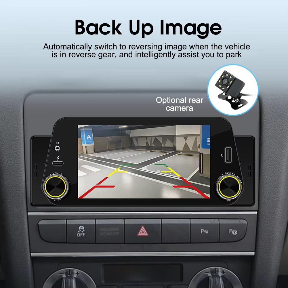 5-inch Car Wireless Compatible Or Android Auto ConnectionMP5 Smart Car Navigation Reverse Stereo Bluetooth Player Tools
