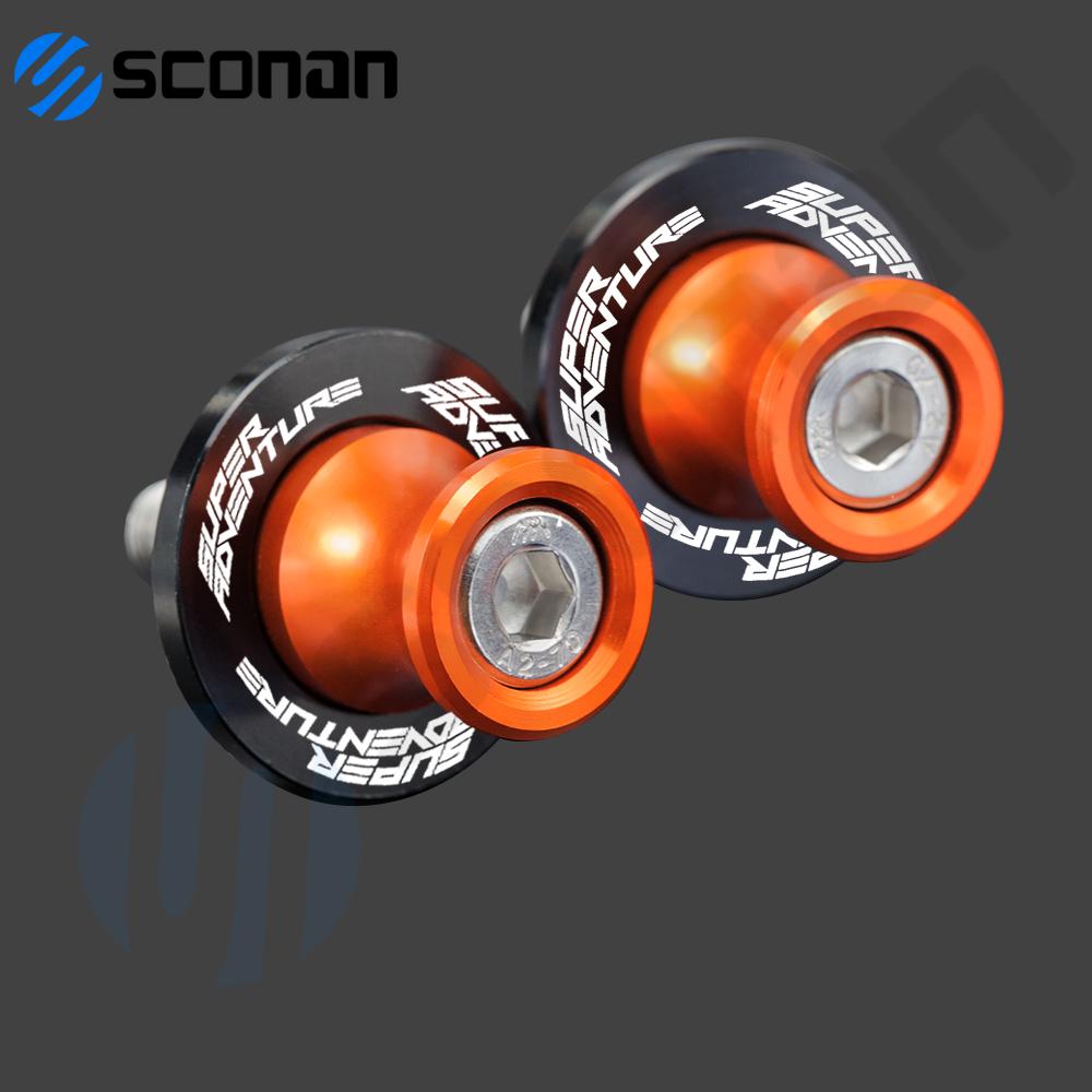 

Алюминиевый маятник с ЧПУ для мотоцикла, подставка, винты, слайдер для KTM 1290 Super Adventure RST 1290ADV 1290 ADV 1290 оранжевый