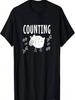 Counting Sheep Funny Top For Pajamas T-Shirt Fun Sleepwear T-Shirt