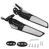 Motorcycle Rotating Rearview Mirrors With Turn Signal for Honda CBR1000RR Kawasaki Ninja 650 Yamaha R15 Suzuki GSXR1000 Modified