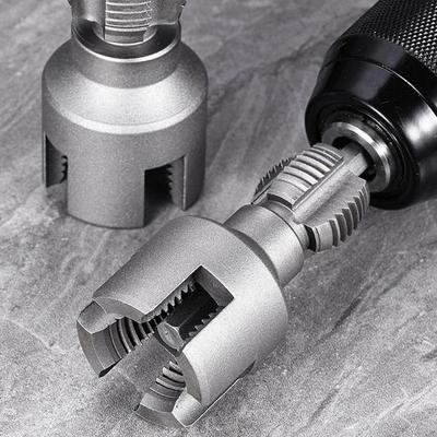 Water Pipe Internal Thread Opener Hand Electric Drills Electric Drill Hexagonal Tapping Tools  For PVC Plastic Pipe Thread Tap