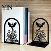 Heavy-duty Bookends 1 Pair Metal Dragon Bookends, Fantasy Castle Decorative Book Ends Texture for Shelves, Heavy Duty Gothic Holders Home Office