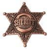 Six Point Star Brooch Metal Construction Easy Clip On Designs Accessories For Weddings Corporate Event